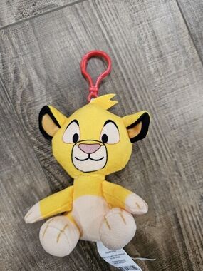4/$10 Simba Plush Clip Toy Blind Bag Lion King Young Simba Disney 4 Inch